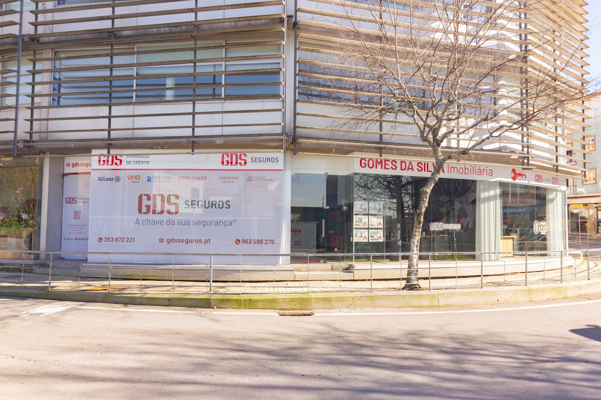 Loja física da GDS Seguros em Braga